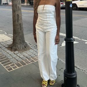 Zara Denim Jumpsuit
